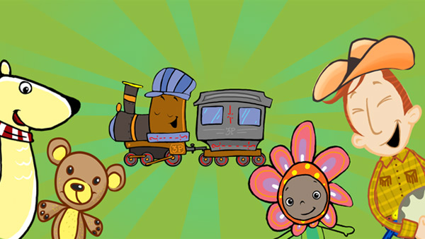Personagens para totens - 3 Palavrinhas